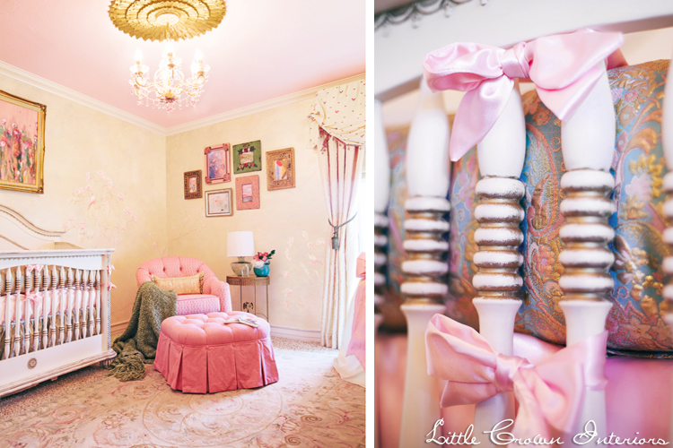 Traditional Nursery by Little Crown Interiors