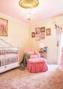 pink luxury nursery