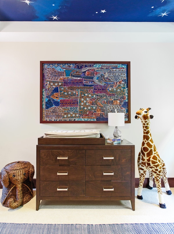 modern safari nursery