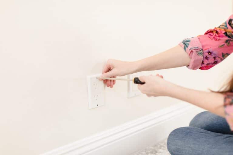 Install Outlet Covers for Nursery Safety