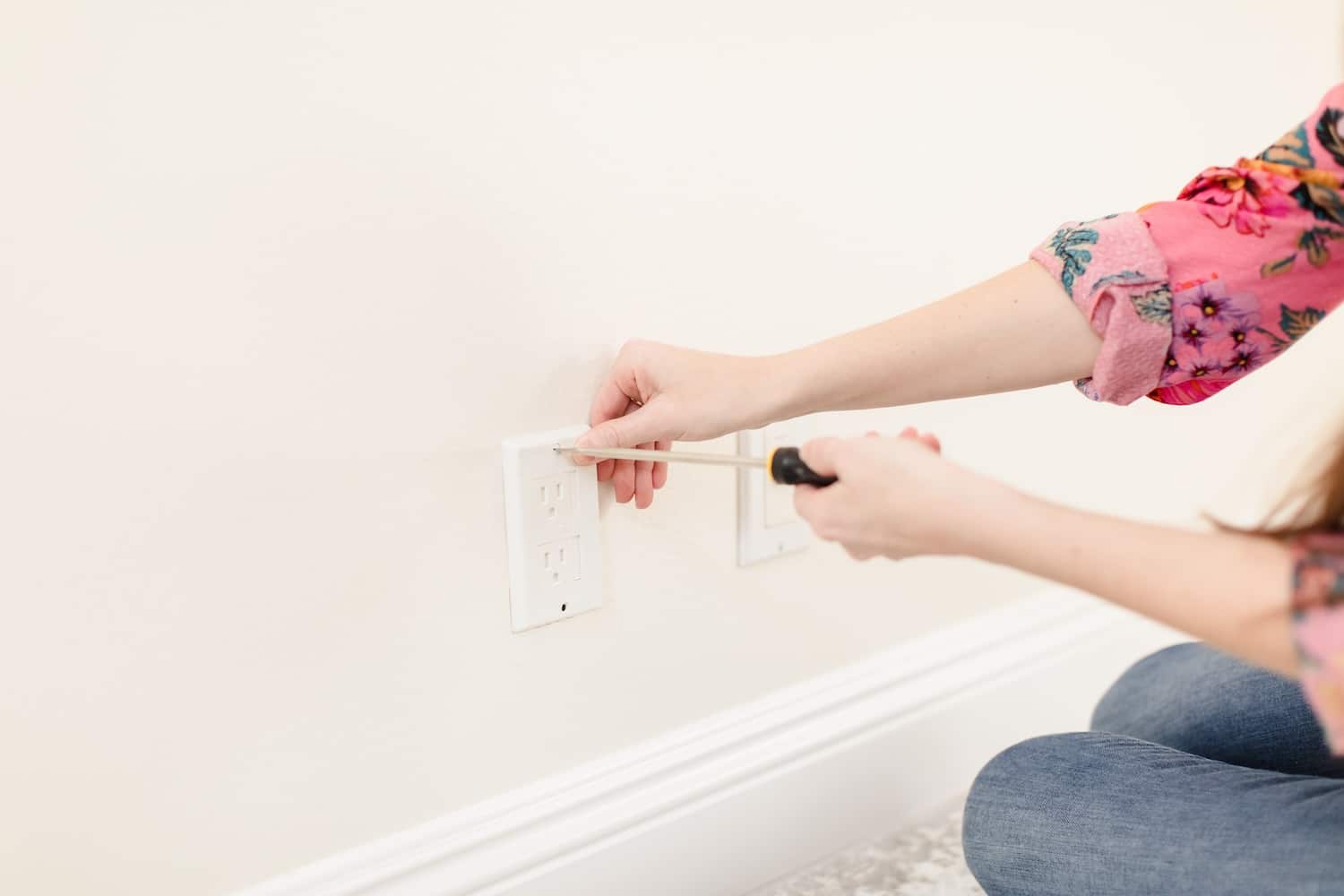 Install Outlet Covers for Nursery Safety
