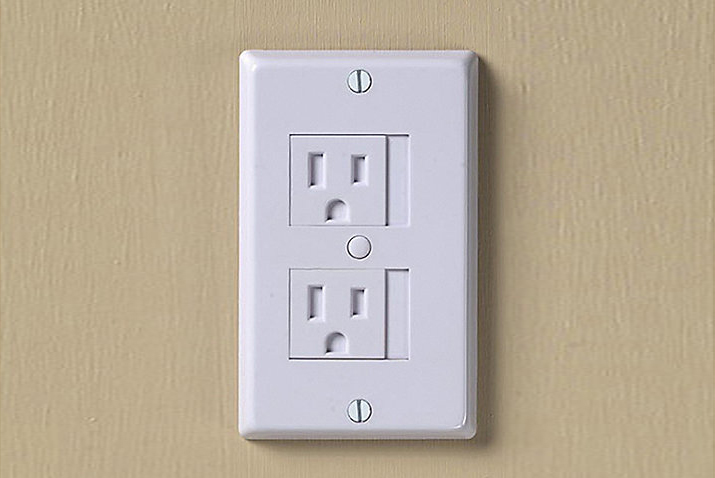 Outlet protector for nursery safety