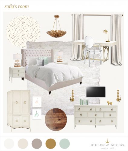 Sofia's E-Design Reveal - Little Crown Interiors