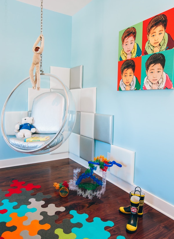 modern boys bedroom