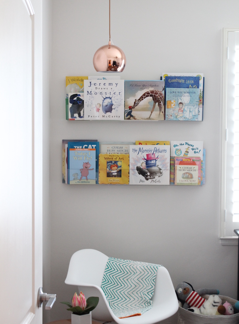 Acrylic Book Shelves, Set | Little Crown Interiors