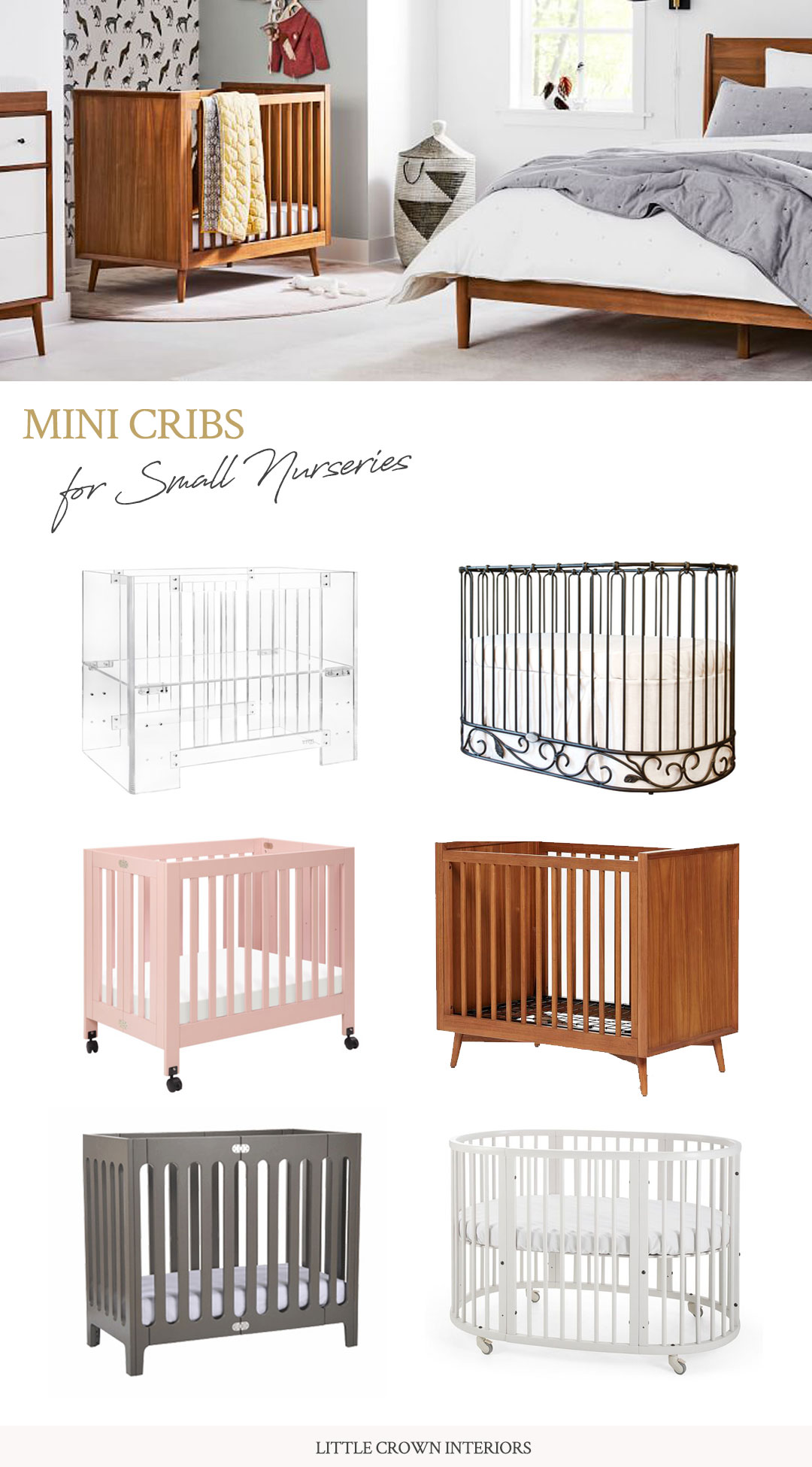 smallest mini crib