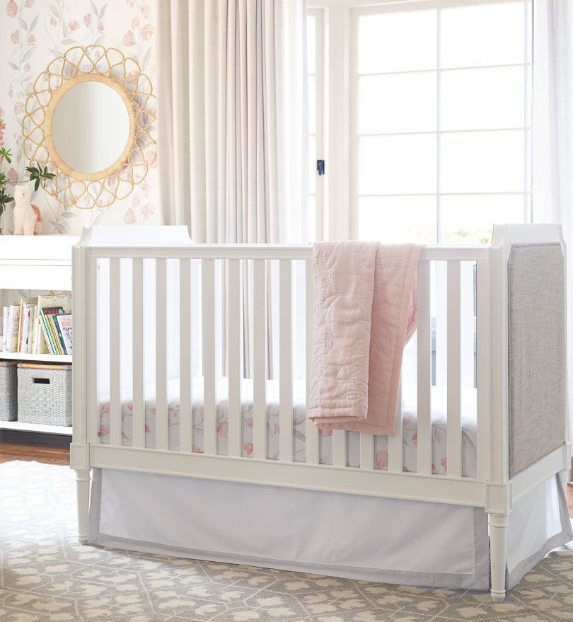 Get a Sophisticated Nursery with an Upholstered Crib - Little Crown ...