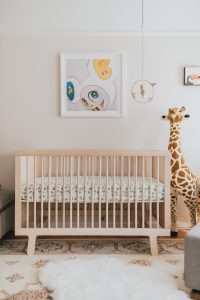 Eclectic Modern Nursery Design | Little Crown Interiors