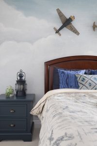 Cloudy Sky Wall Mural | Little Crown Interiors Shop