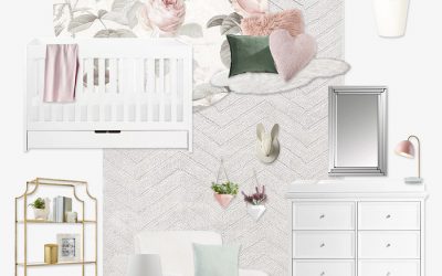 Get the Look: Recreating This Girl’s Floral Nursery