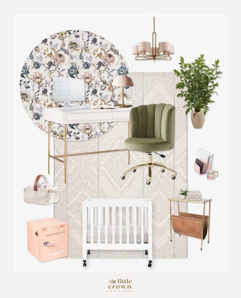 How to Create a Nursery Nook in an Office