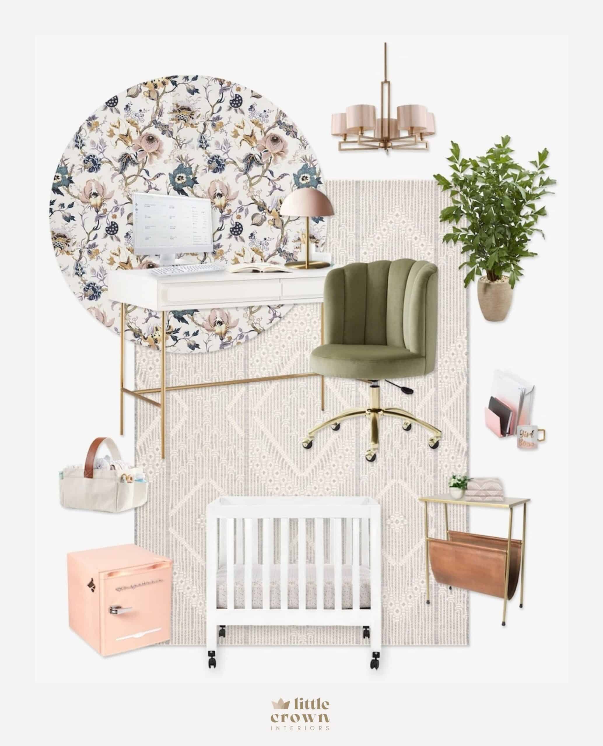 How to Create a Nursery Nook in an Office