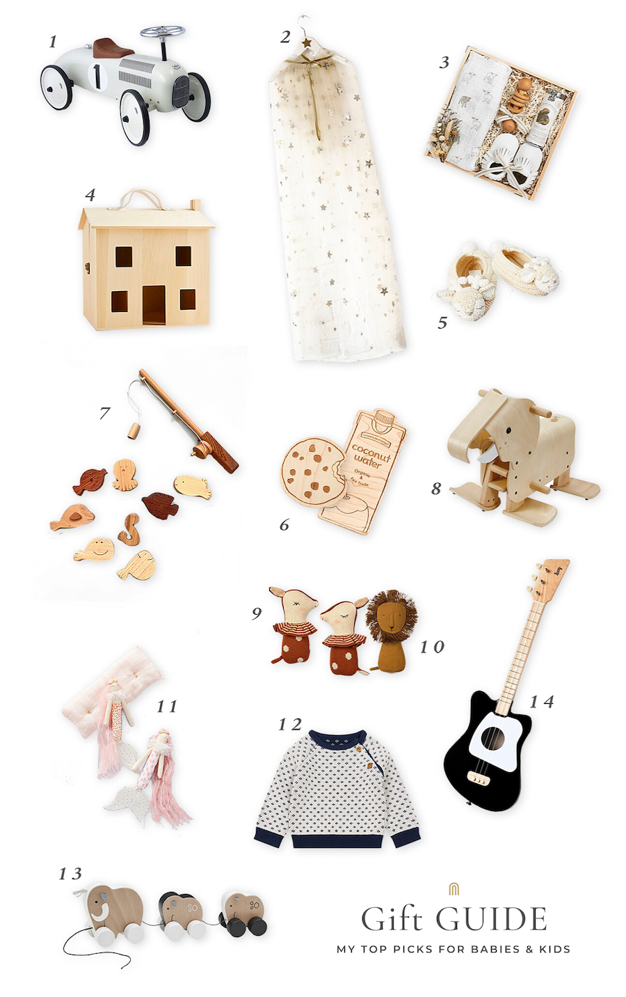 Holiday gift guide for baby and kids