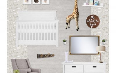 Get the Look: Sophisticated Neutral Safari Nursery