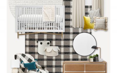 A Plaid Nursery Design (Not Just For Winter Babies)