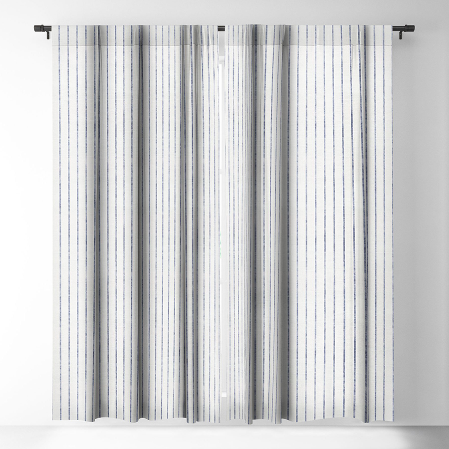 Striped Blackout Curtains for the Nursery