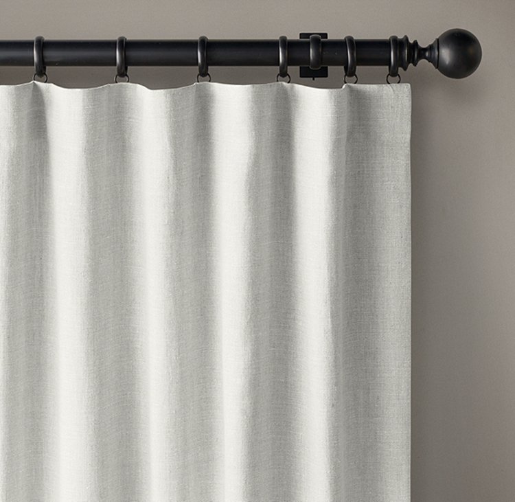 Linen Blackout Curtains for the Nursery