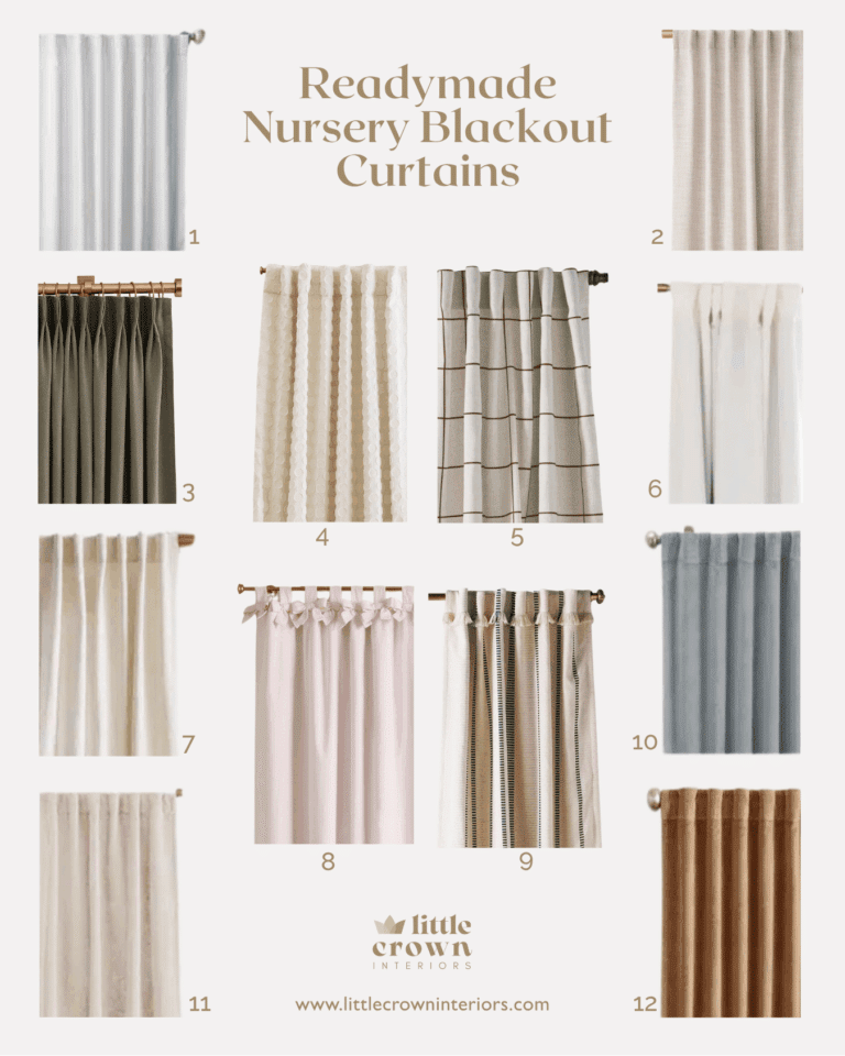 The Best Blackout Curtains for Your Nursery