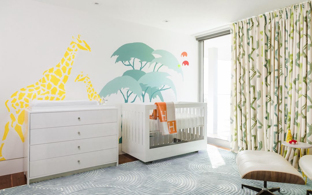 A Colorful Modern Safari Nursery Design Reveal