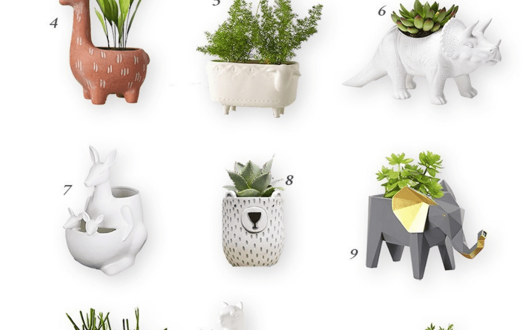The Cutest Animal Themed Planters and Pots
