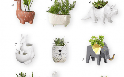 The Cutest Animal Themed Planters and Pots