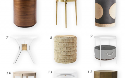 Our Favorite Side Tables for the Nursery