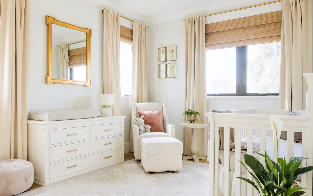 Design Reveal: A Sophisticated Neutral & Gold Nursery