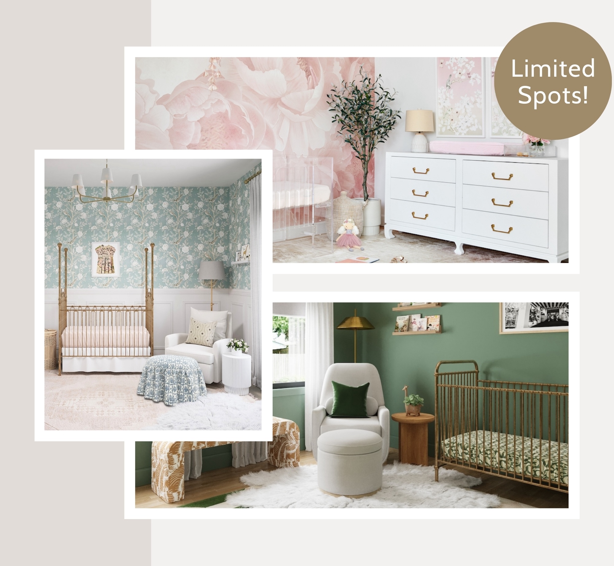 Nursery Interior Design in Orange County by Little Crown Interiors