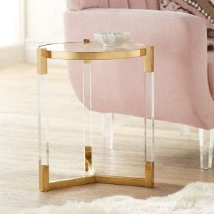 Acrylic-Gold-Side-Table