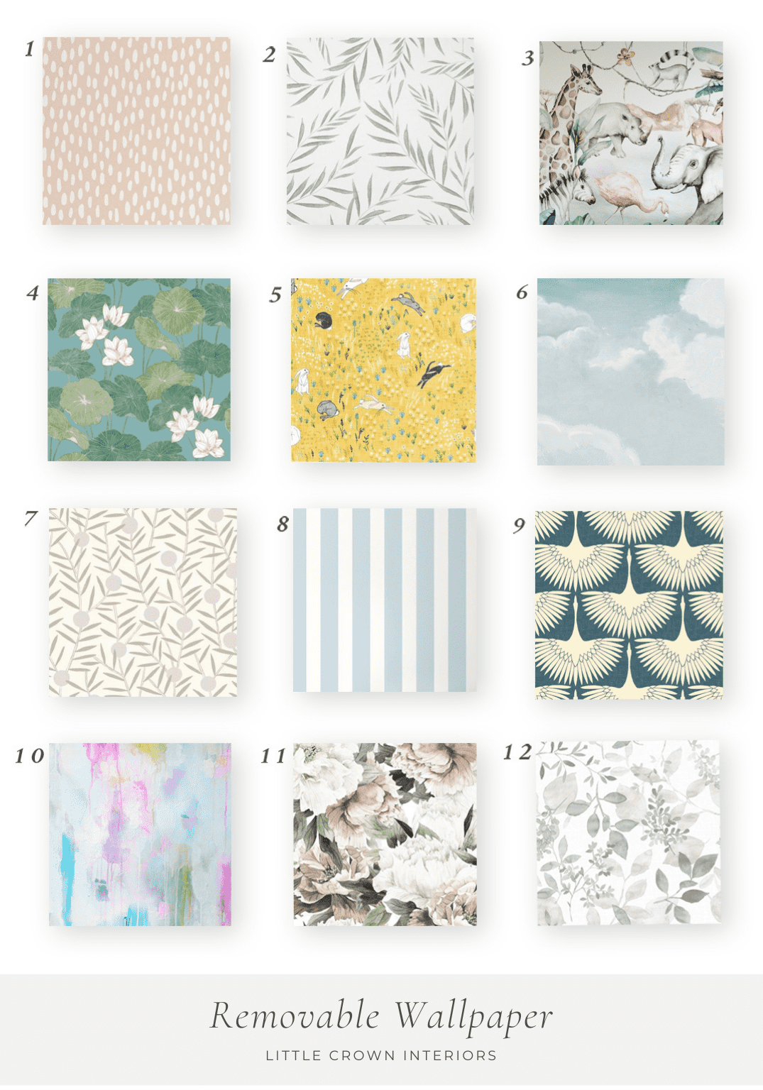 Removable Wallpaper Roundup