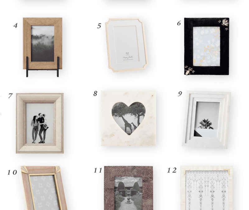 Small Picture Frames for the Nursery or Kid’s Room