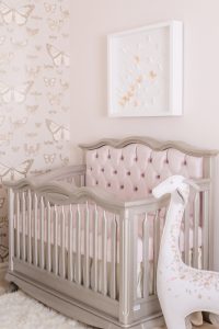 Traditional Butterfly Nursery with Mauve