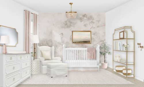 Neutral Blush Nursery Online Design