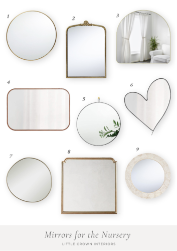 Mirrors for the Nursery