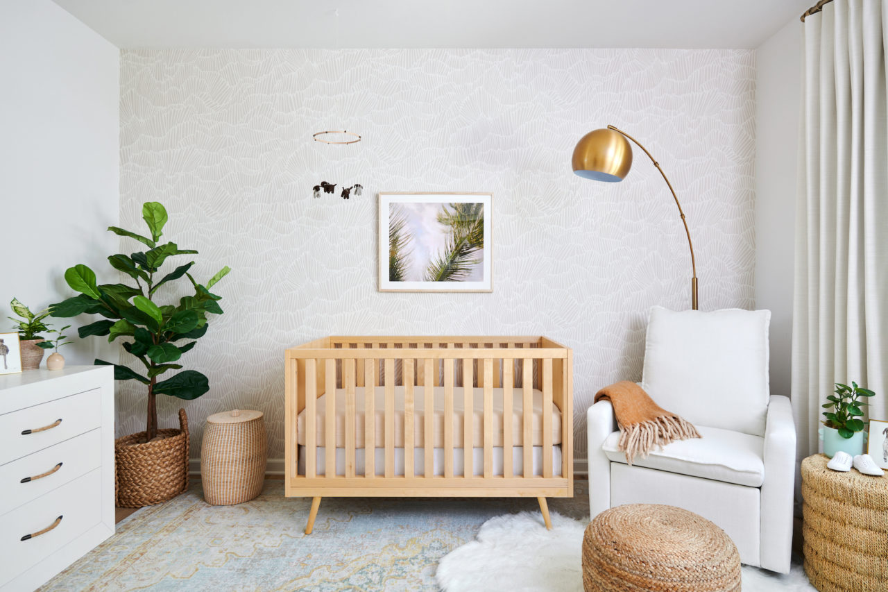 A Coastal Neutral Nursery Design Reveal - Little Crown Interiors