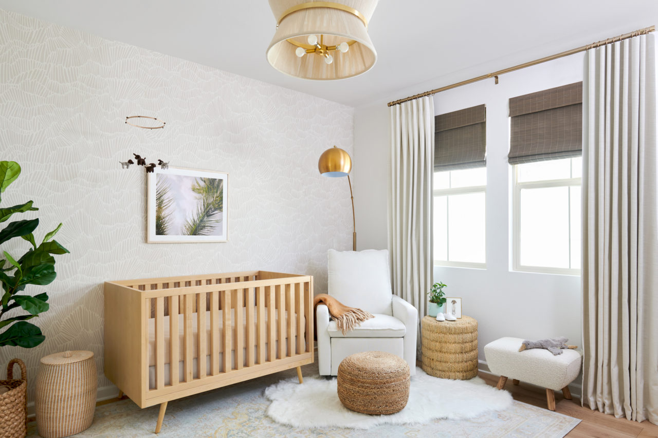 A Coastal Neutral Nursery Design Reveal - Little Crown Interiors