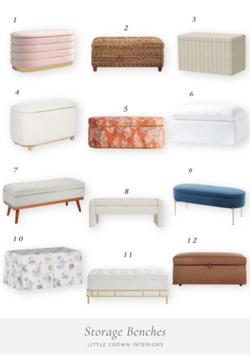 Our Favorite Storage Benches