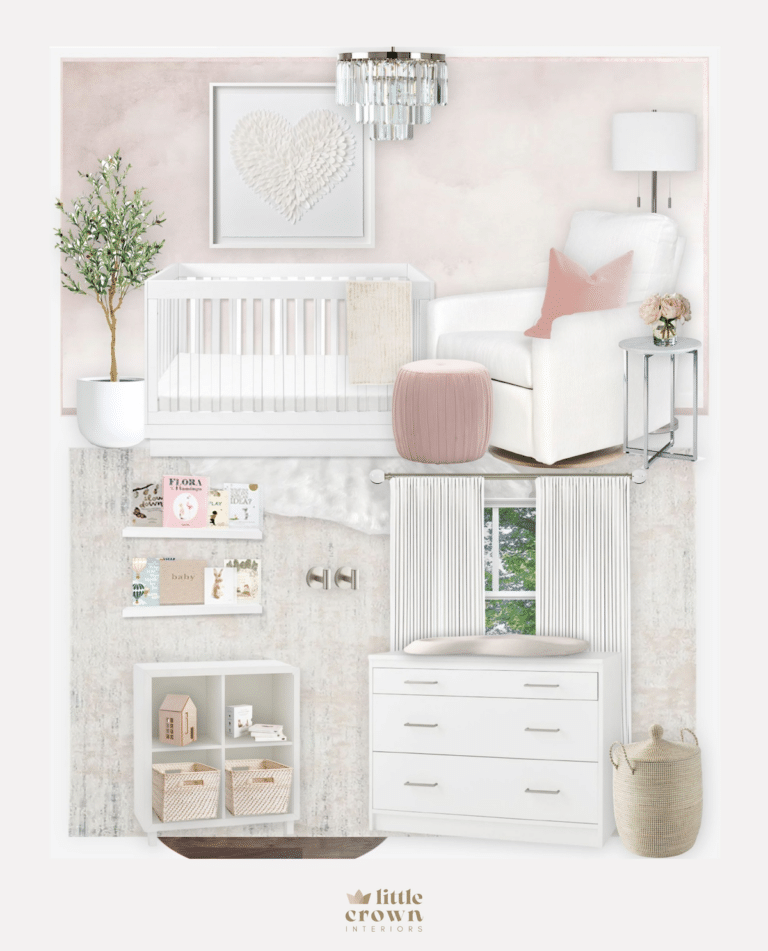 Blush Natural Nursery Virtual Design