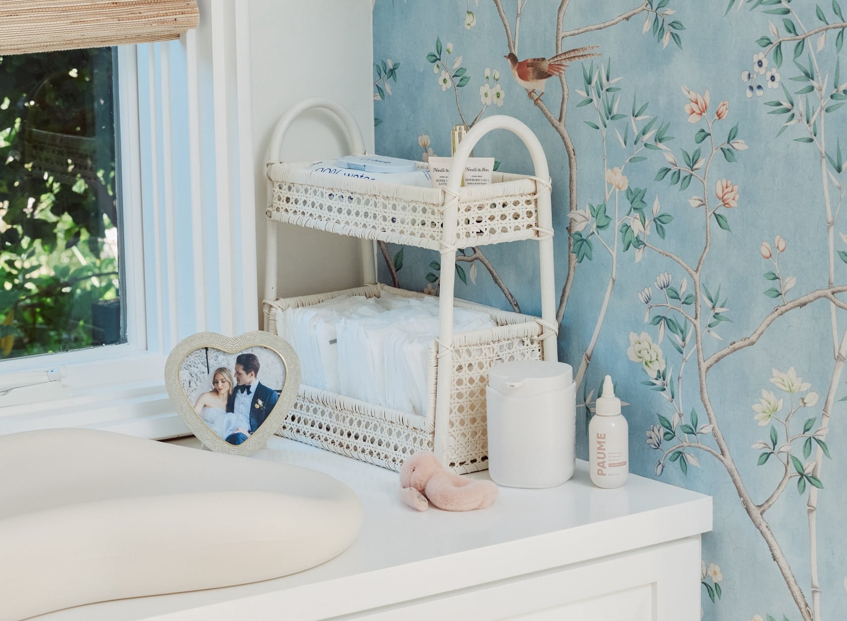 Nursery Changing Table Organization Tiered Diaper Caddy