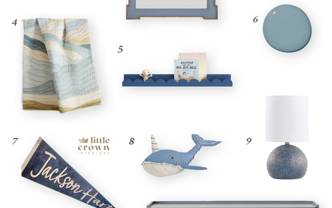 Our Favorite Slate Blue Nursery Decor