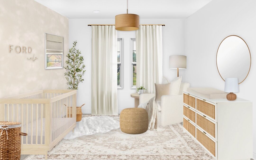 A Cozy Neutral Nursery With Natural Touches