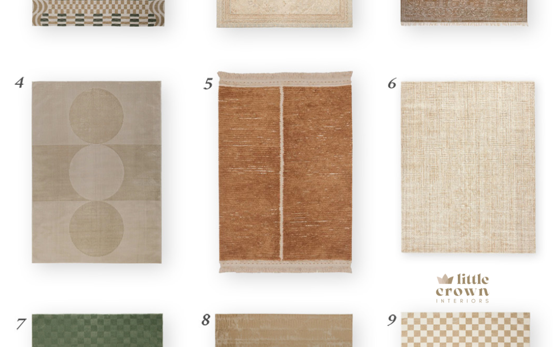 Gorgeous and Versatile Warm Earth Tone Nursery Rugs