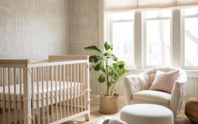 AI Inspiration to Reality: Modern Neutral Blush Nursery