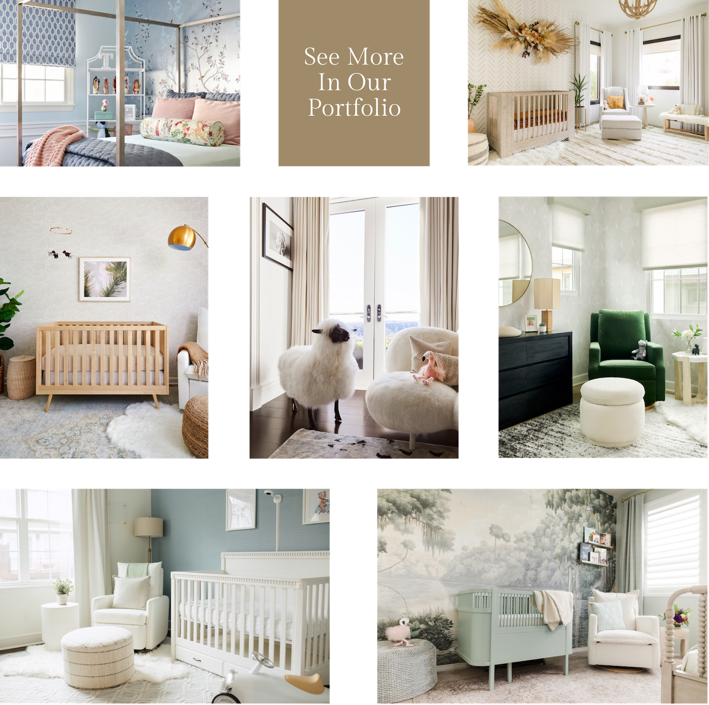 Nursery Interior Design in Orange County by Little Crown Interiors