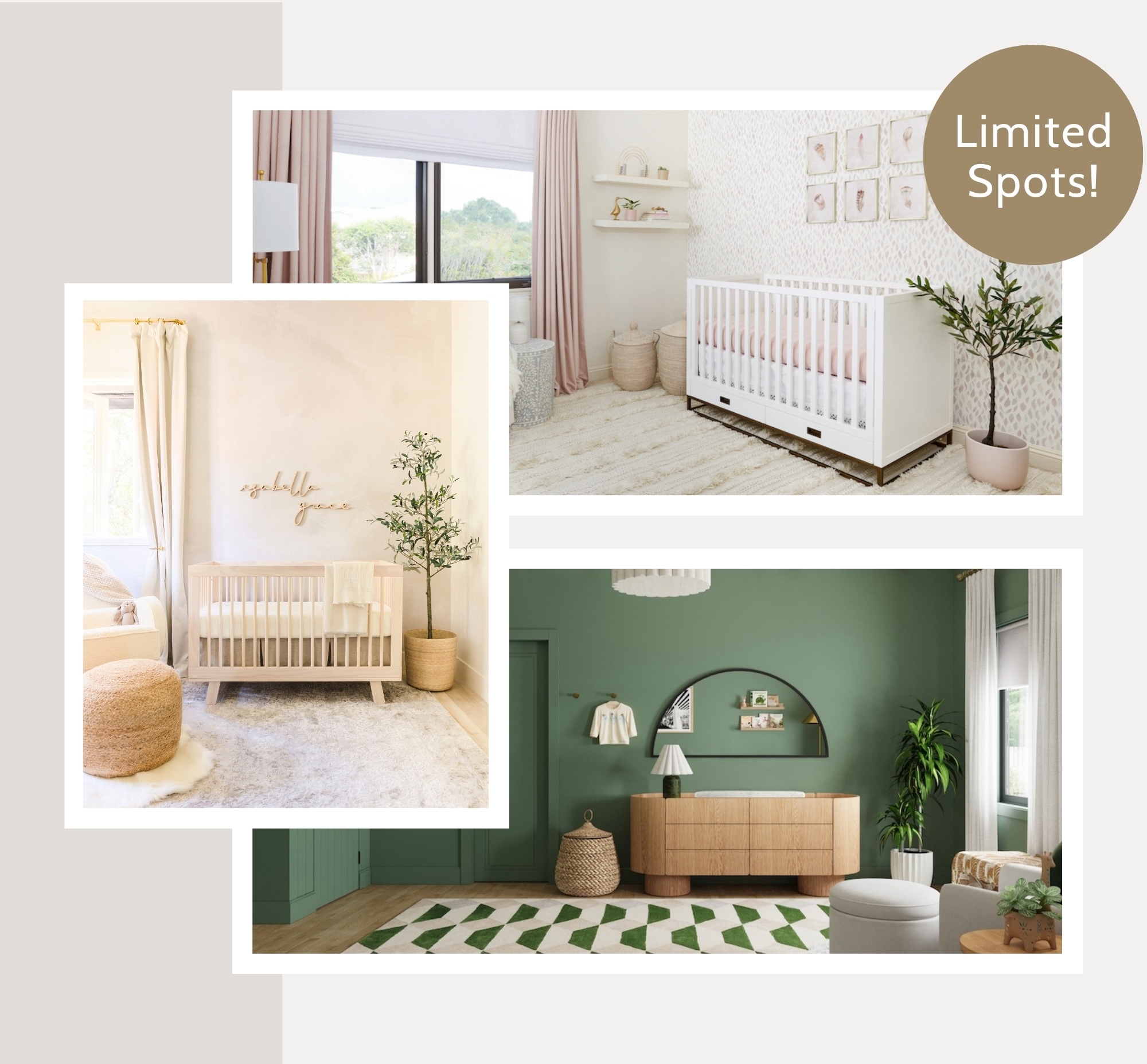 Virtual Nursery Design Consultation by Little Crown Interiors