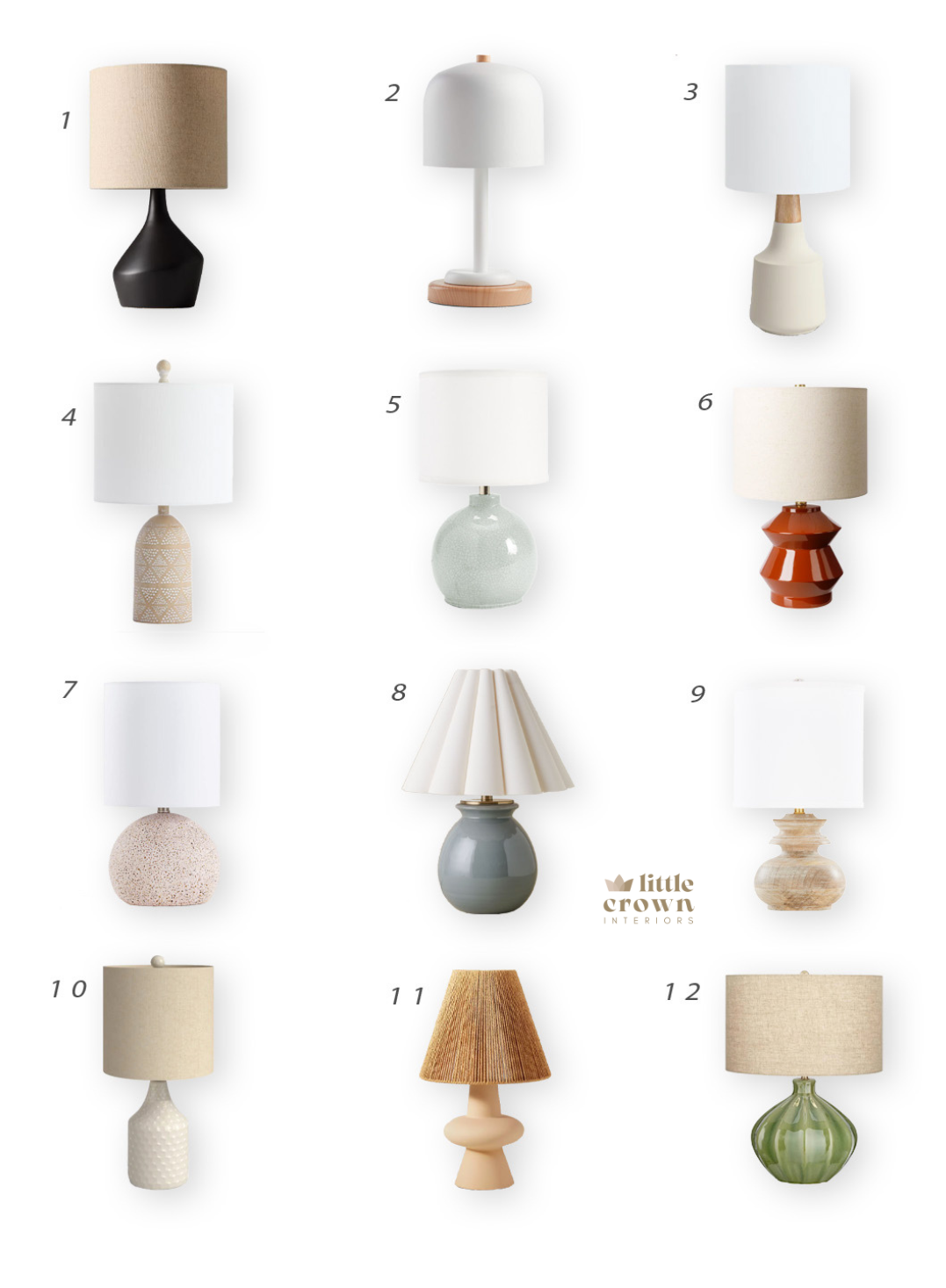 Small Lamps for the Nursery