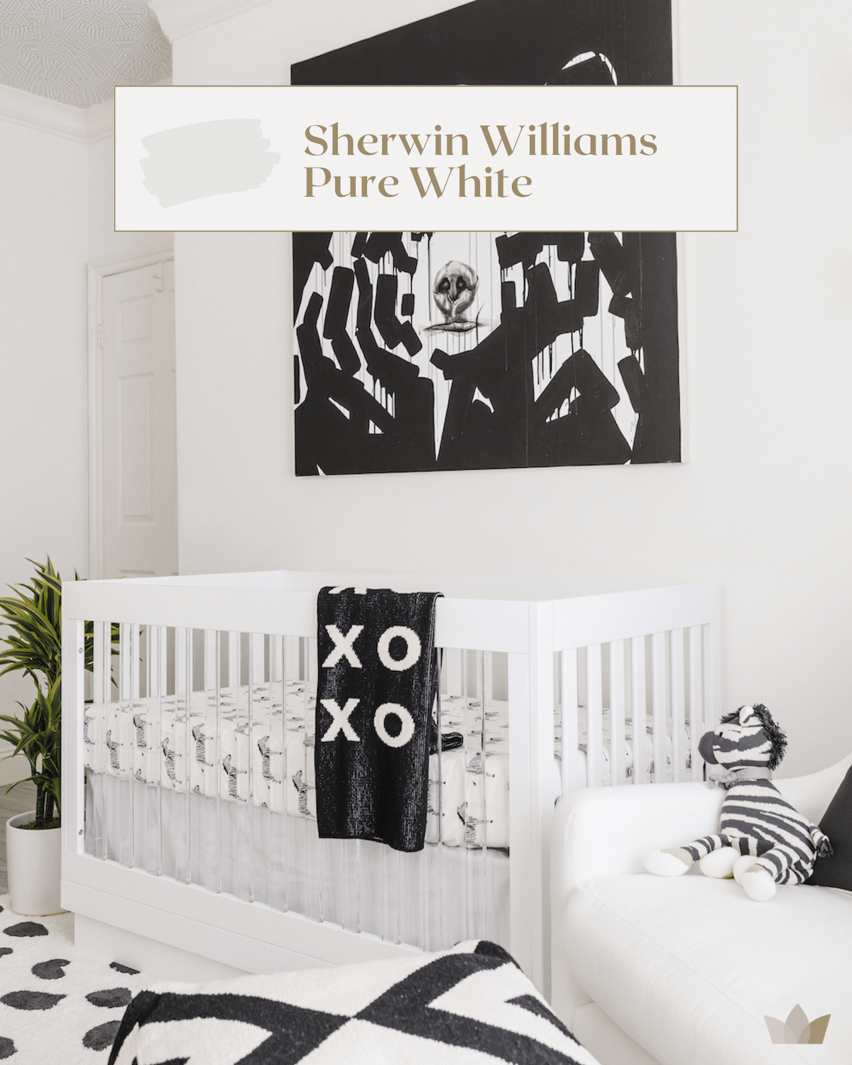 The Best White Nursery Paint Color