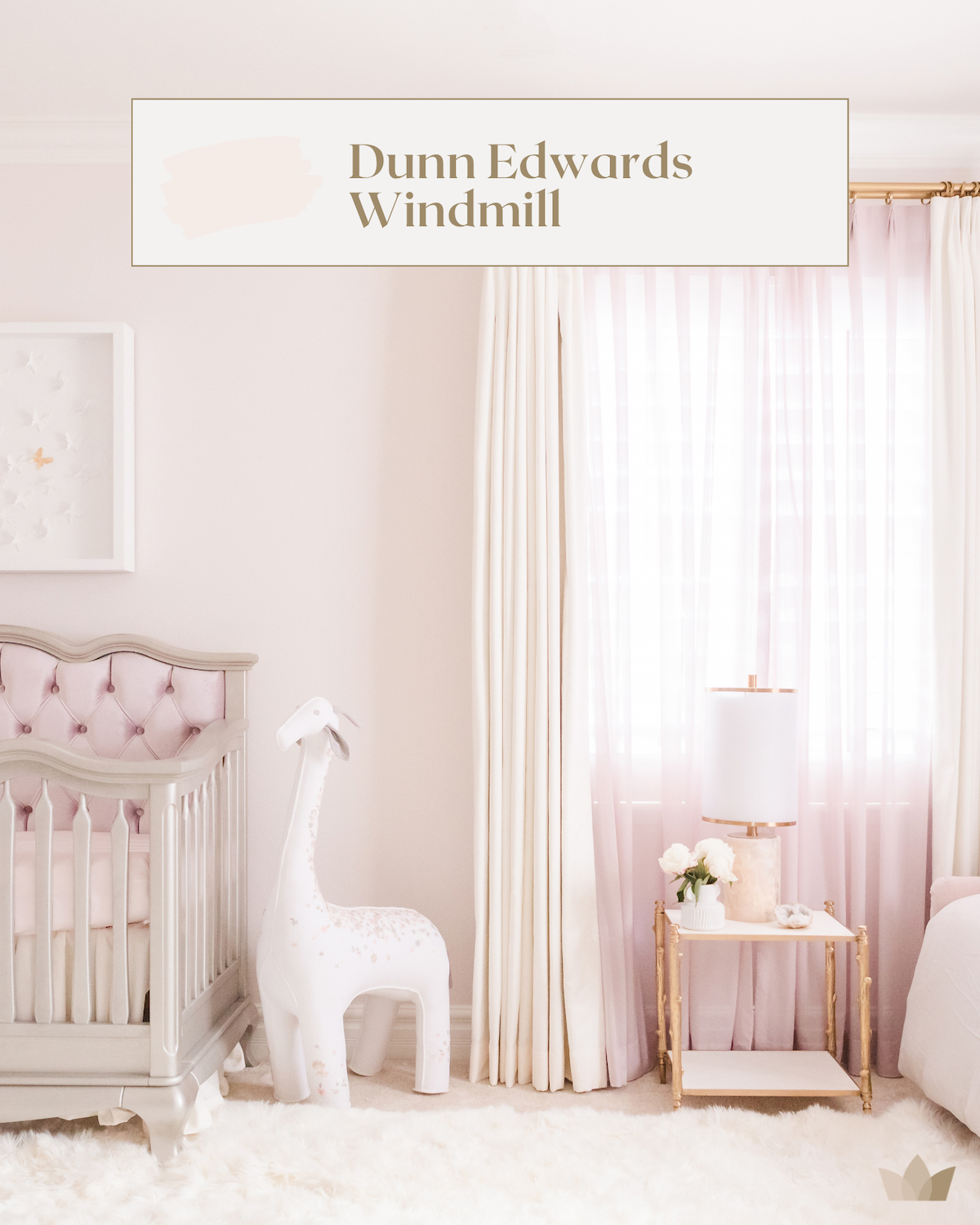 The Best Light Pink Nursery Paint Color