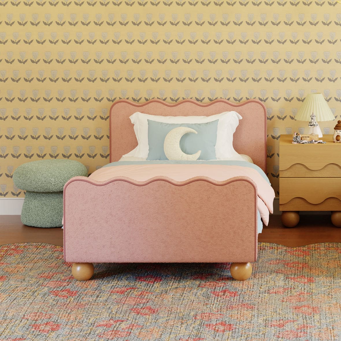 Rizo Wave Twin Bed