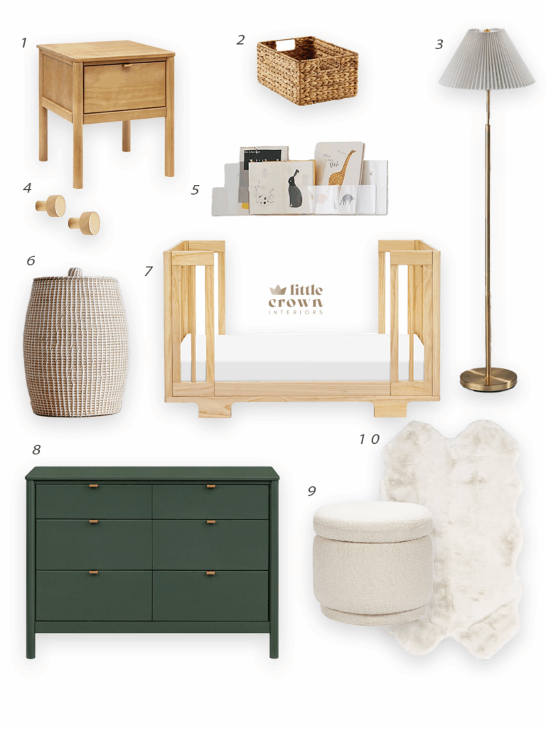 Nursery Furniture that Transitions to Toddler and Kids Room